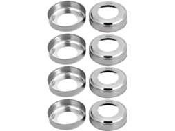Conjunto de 8 Peças de Revestimento para Corrimão de Escada em Aço Inoxidável 304 com Diâmetro CHABERLU