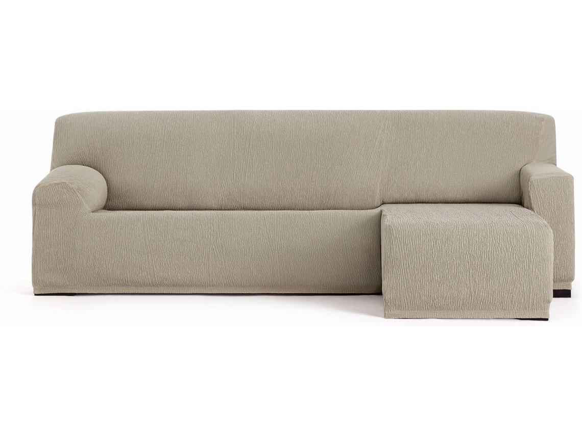 Capa de Chaise Longue Direita para Braço Curto EYSA Premium Troya (310 x 170 x 110 cm - Poliéster - Vison)