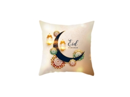 Saco de almofada Golden Moon Peach Skin, estampa nacional, para quarto LAXISCREED
