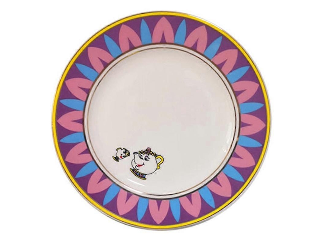 Conjunto Chaleira Caneca Bule Bela E A Fera Desenho Animado Presente Aniversário