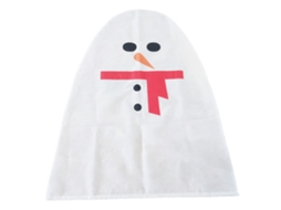 Conjunto de 2 Capas de Armazenamento Vertical para Árvore de Natal Branca 90x103cm, Leve, Protetora com S/MARCA