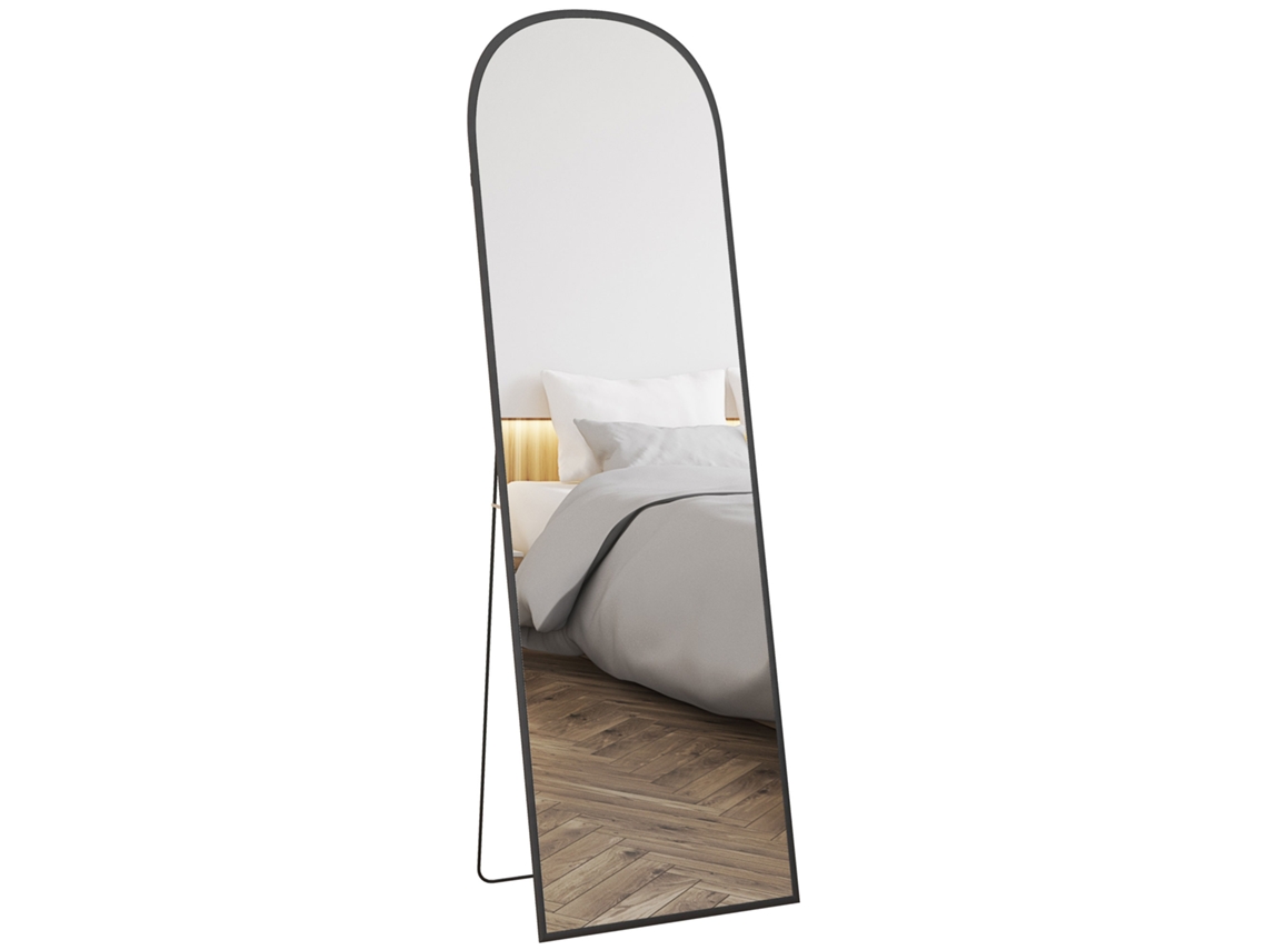 Espelho de corpo inteiro S/MARCA, 50x1,5x161,5cm, preto