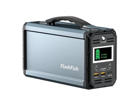 Estação de Energia Portátil Gerador Solar Bateria de Reserva FLASHFISH G300 60000Mah 222Wh 300W