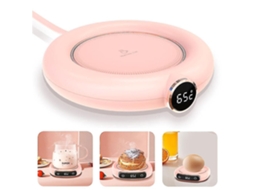 Lurelia Base 2 Em 1 Aquecedor Refrigerador Para Bebidas 3 Temperaturas Desligamento Automático Aço Inoxidável Real Do Item Pode Ser Lig