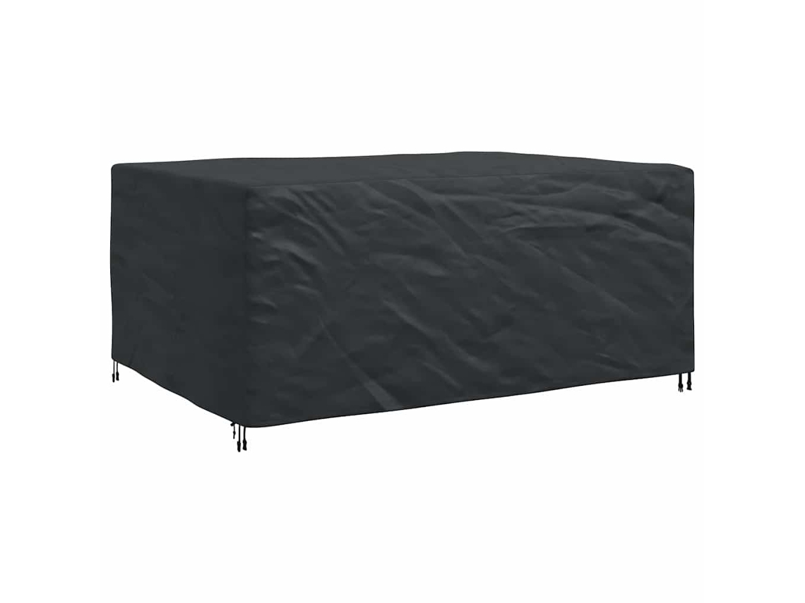 Conjunto 1 Capa Para Móveis Vidaxl Preto Oxford (240 X 180 X 100 Cm)