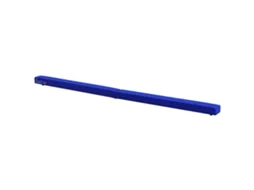 Barra de Equilíbrio Dobrável, Antiderrapante, Capa de Camurça, Madeira Resistente, 210x10x6,5cm, Azul | S/MARCA