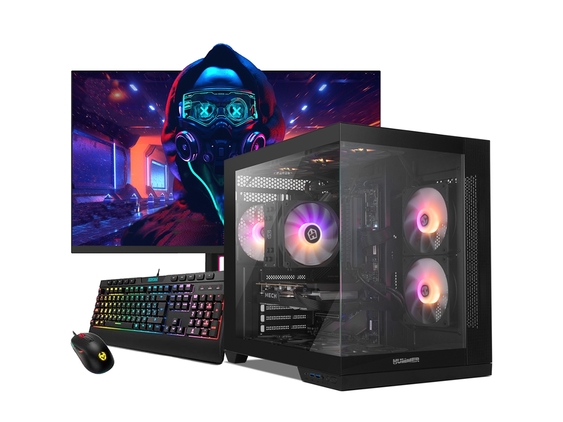 Desktop Gaming Astraneo Preto Amd Ryzen 9 5950x/32gb Ddr4/2tb Nvme/rtx 5080/ Monitor 27" / Windows 11
