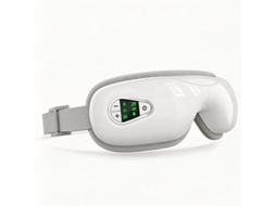 Máscara Massageadora Ocular Inteligente com Bluetooth, Calor Relaxante e Massagem por Ar, Recarregável e Dobrável YANYXR