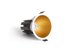 Foco Downlight Led 9w / 12w Cónico Areni Corte Ø 85 Mm 4000k Dourado Branco Neutro 9 W Ledkia
