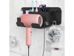 Suporte para Secador de Cabelo, Parede Cabelo Sem Furos, Or Ganizador Ferramentas GOKOCO