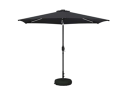 Vidaxl Guarda-sol De Jardim Com Luzes Led 300 X 300 Cm Poliéster