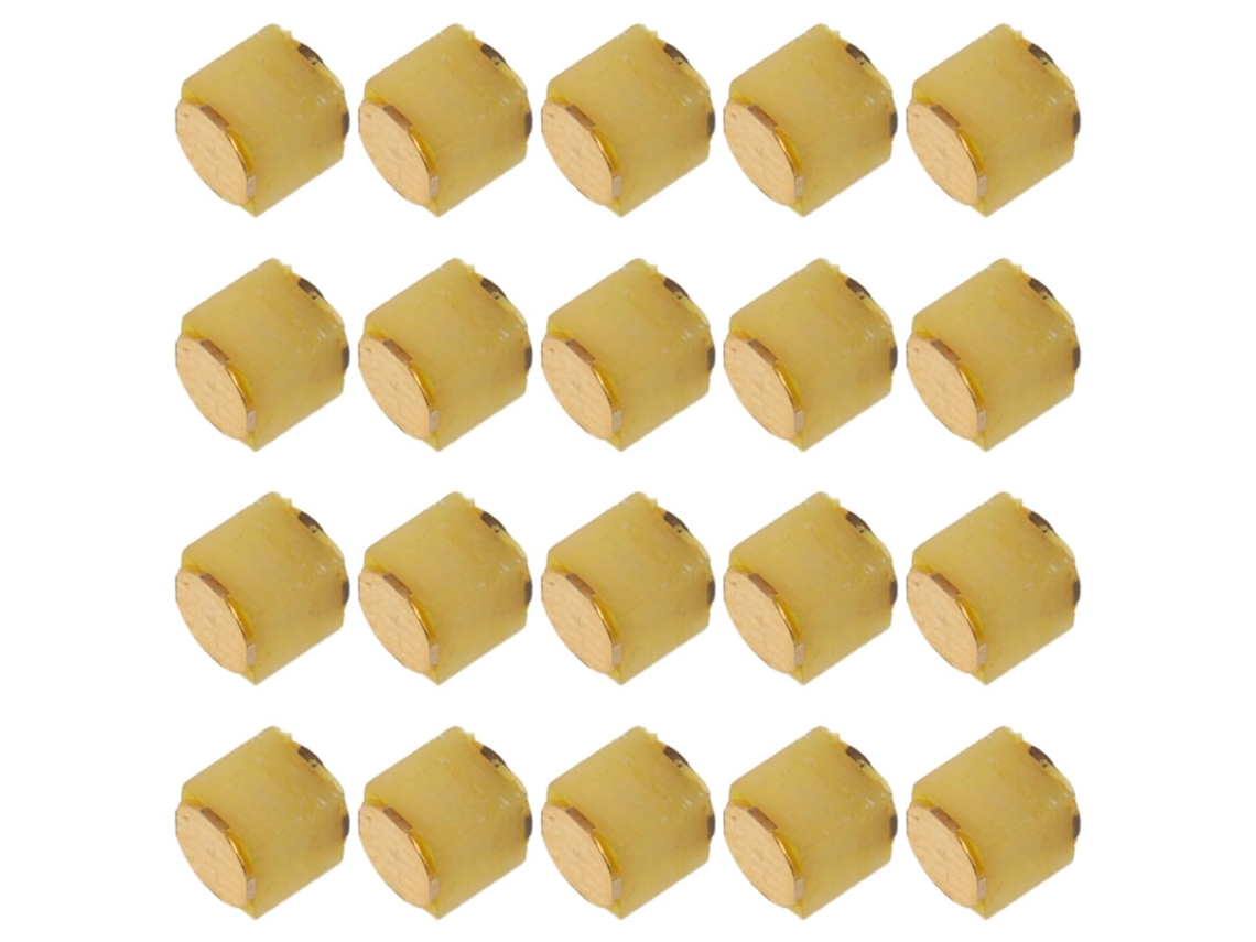 Interruptor De Toque Vibratório De Contato Duplo, Pacote Com 20 Mini Rolos