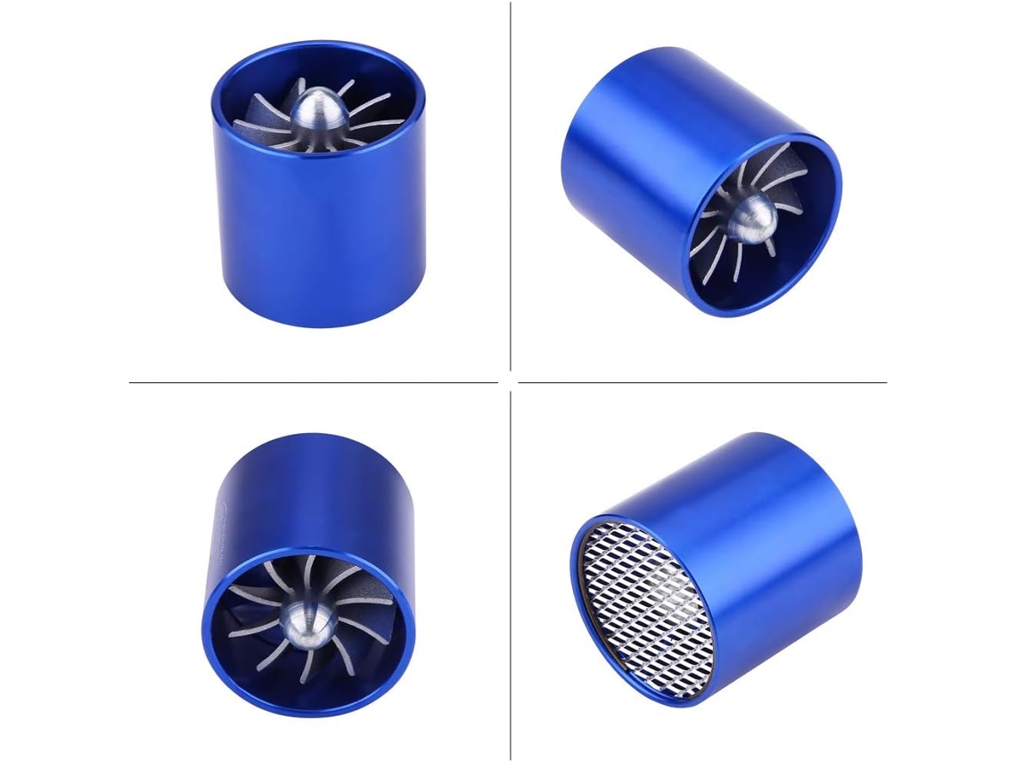 Ventilador Único De 55mm Com Plugue Para Carro, Para Maior Potência E Eficiência Energética, Com Design Compacto E