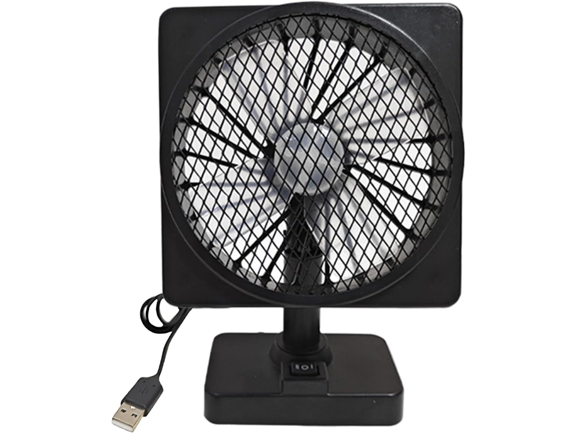Ventilador De Ar Condicionado Para Carro, Rotação De 360 Graus, Silencioso