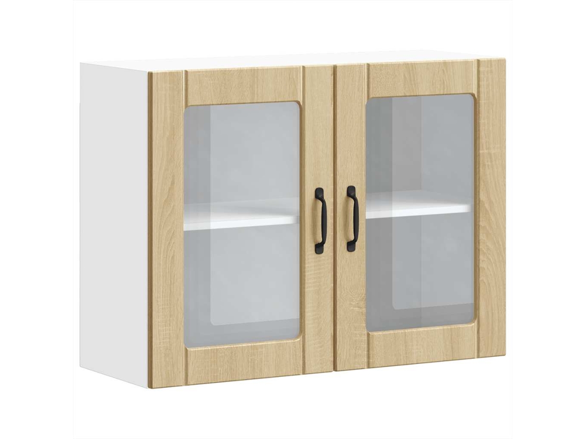 Kitchen Wall Cabinet, Kitchen Wall Cabinets Vidaxl Marrom Madeira Processada (n/a)