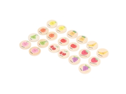 Primerox jogo de Memória em Madeira para Crianças 20pcs Brinquedo Educativo de Pareamento Type 3