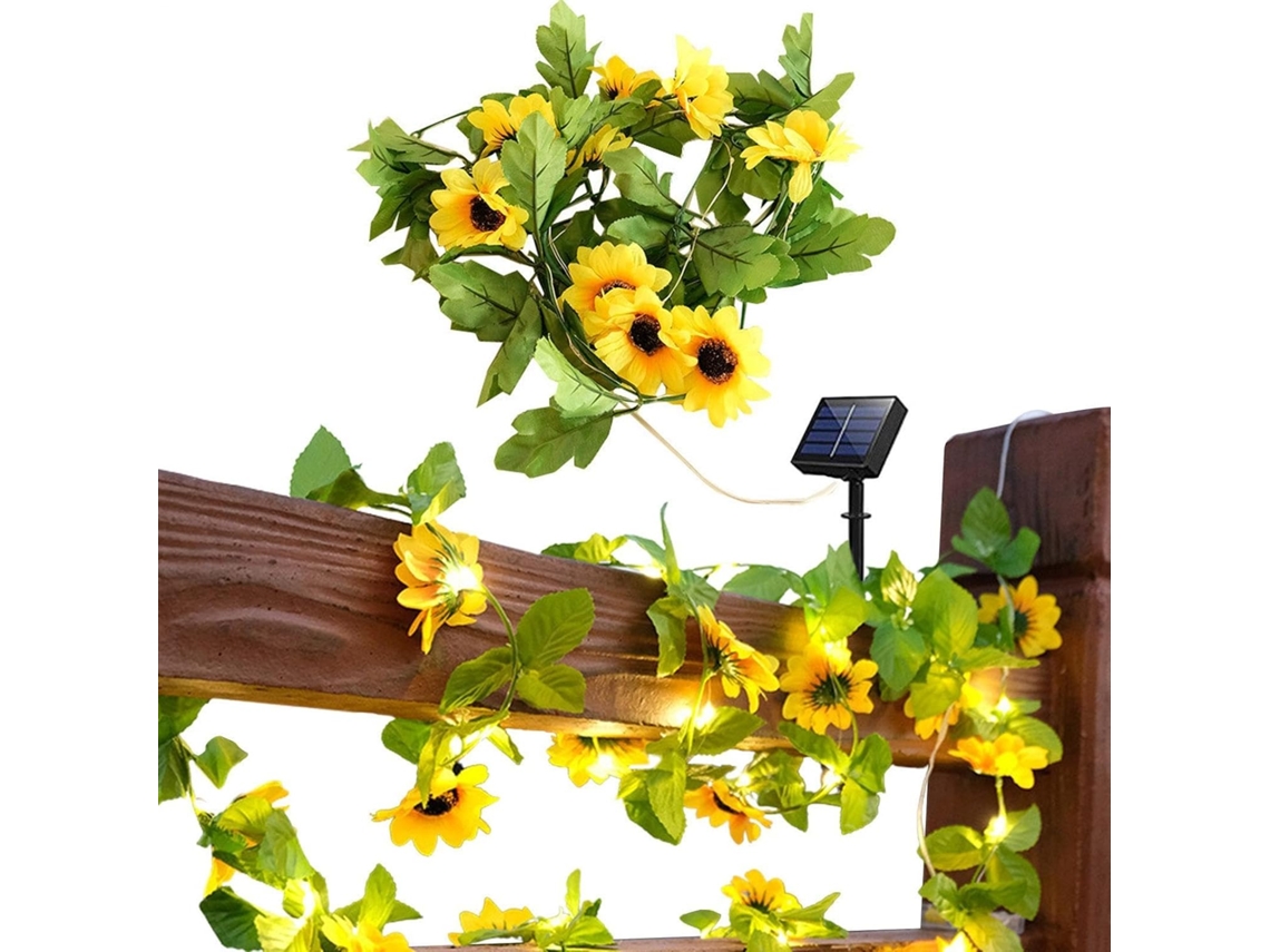 Cordão De Luzes - Tecido Seda, 20 Leds