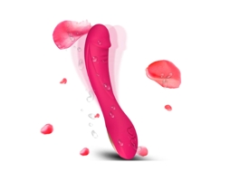 Vibrador De Massagem Av Com Carregamento Usb, Vibrador De Conversão De Frequência, Masturbador Erótico Feminino, Vermelho