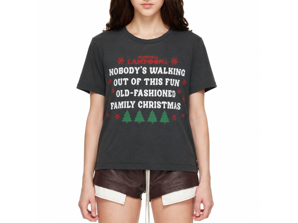 Rockinstone National Lampoon's Christmas Vacation Old Fashioned Family Christmas T-shirt Size:xxxl
