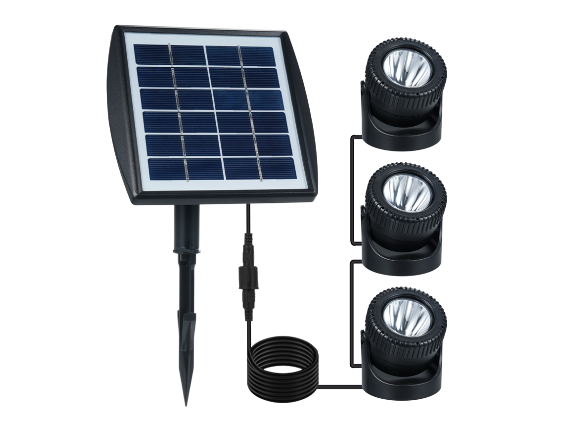 Lâmpada Solar 25w 44leds Controle Remoto Ip67 Ajuste Brilho Timer 1500mah Jardim Rua MARCA