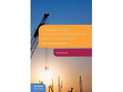 Livro Construction Contract Preparation and Management de Geoff Powell (Inglês)