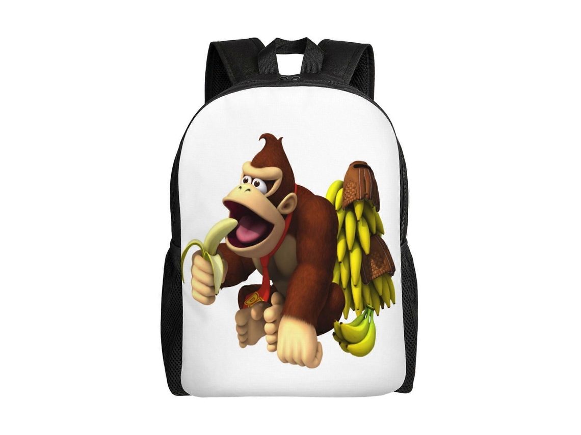 Mochila De Estudante Donkey Kong D31, Durável E Leve, Com Alça De Ombro Impermeável E Respirável V31 Olysi Shop