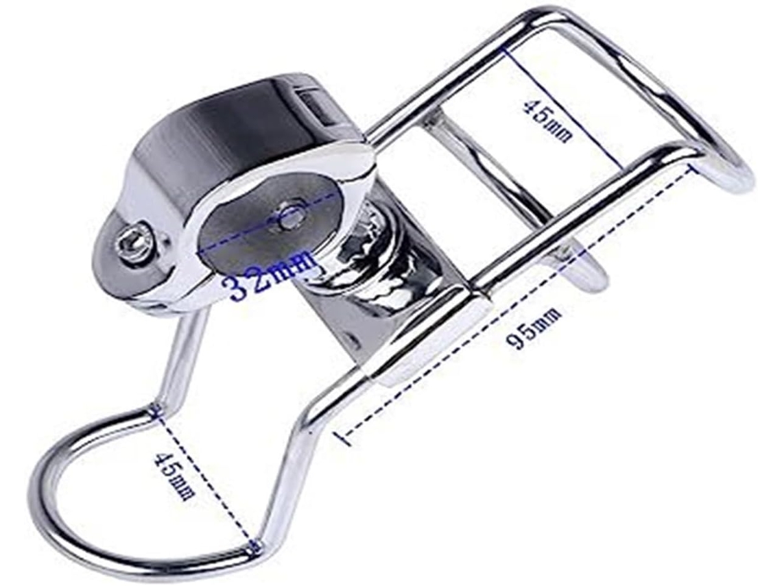 Suporte Canne Marine, Douille em aço inoxidável 316 para iate e barco SFUSHOS