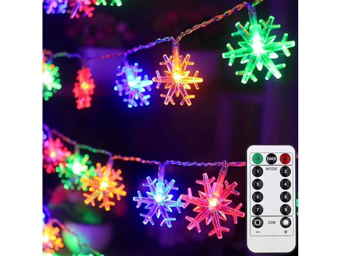 Coroa de Natal Champanhe Ouro Decoração da Parede da Janela Porta, Iluminação Externa para a Porta da Frente, Coroa de Natal para Festas STELASPLEN