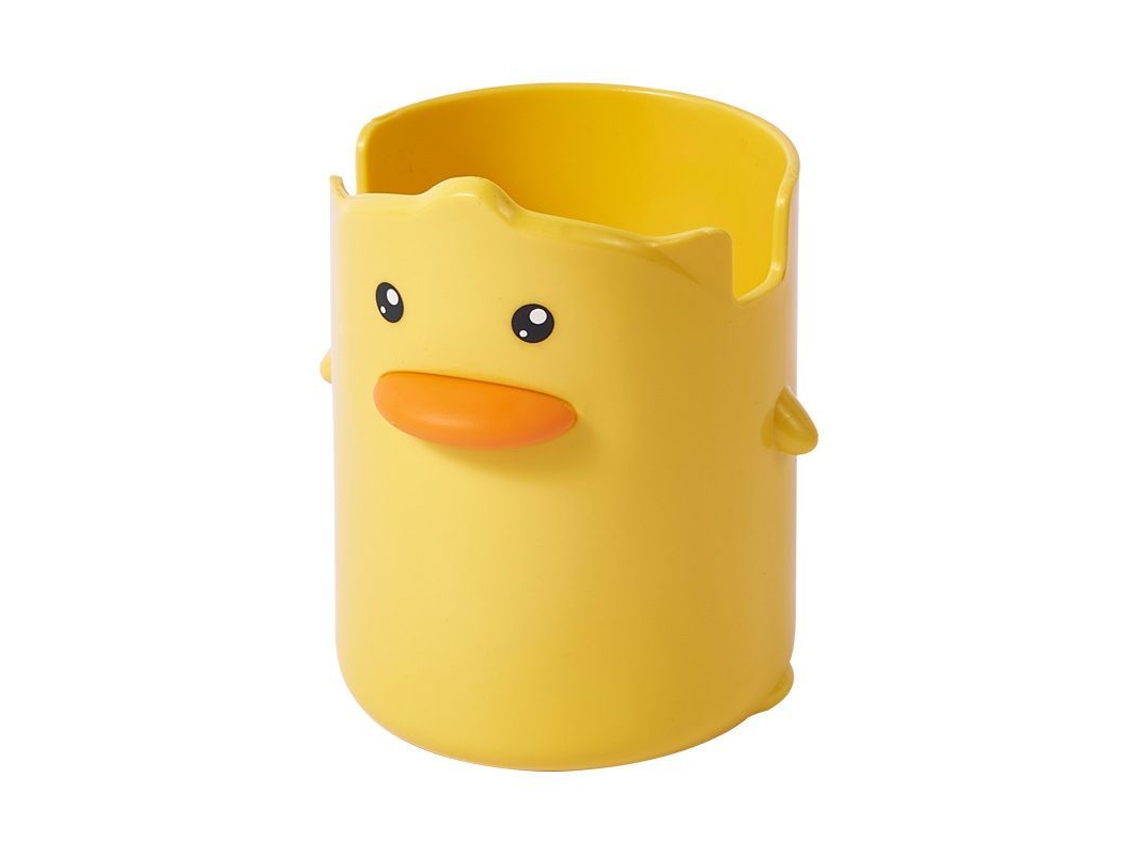 2026 porta Lápices Pato Amarillo Lindo Creativo Contenedor de Papelería Multifunción para Niños