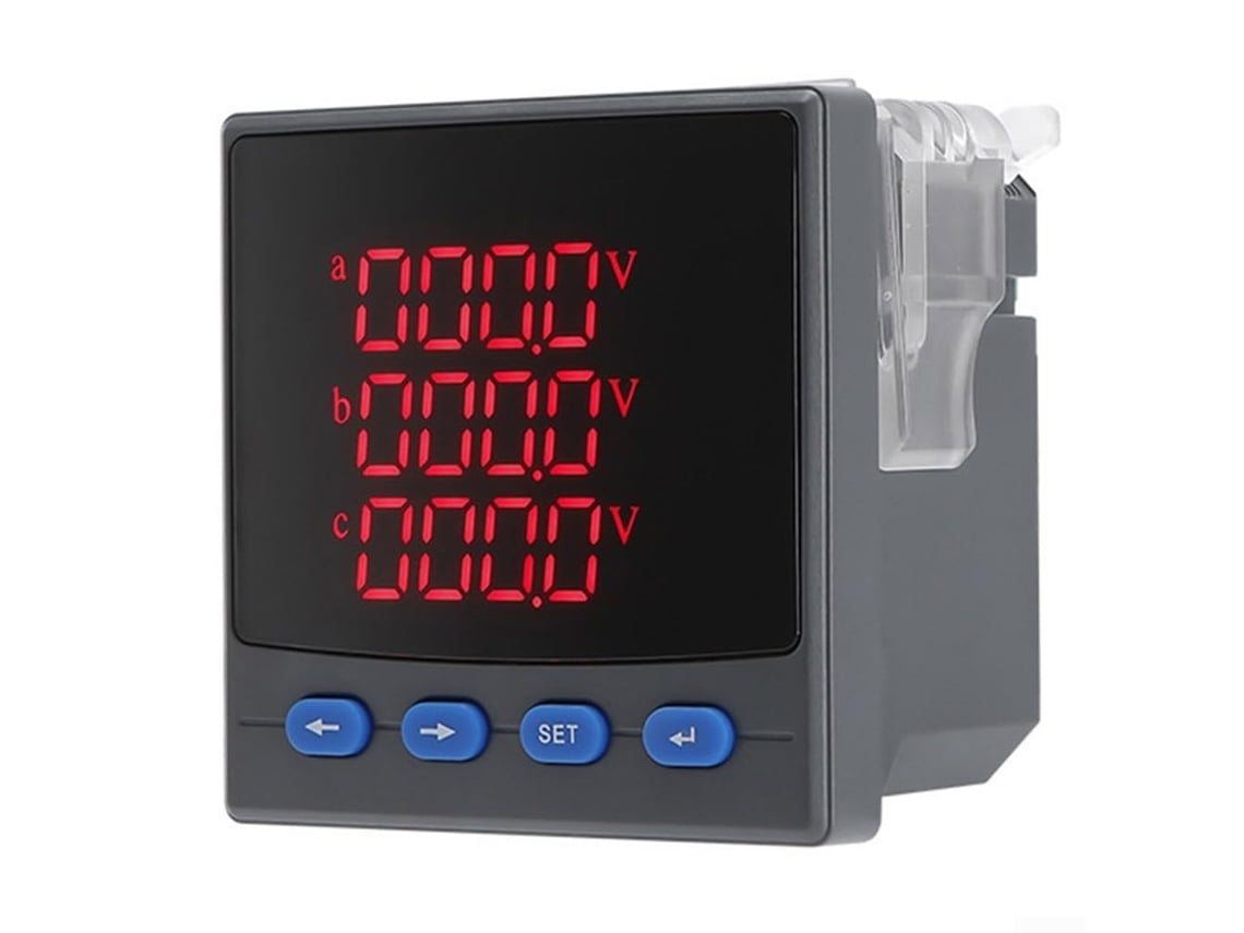Voltímetro Digital Trifásico Com Led E Rs485