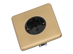 Laxiscreed Tomada De Parede Em Aço Inoxidável, Compatível Com 16a 250v, Acessório Eléctrico