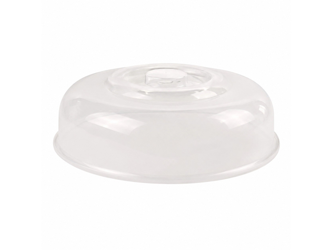 Capa Para Respingos De Micro-ondas, Extra Grande 23 Cm, Pp Transparente, Proteção Alimentos, Design Garra, Seguro E Saudável