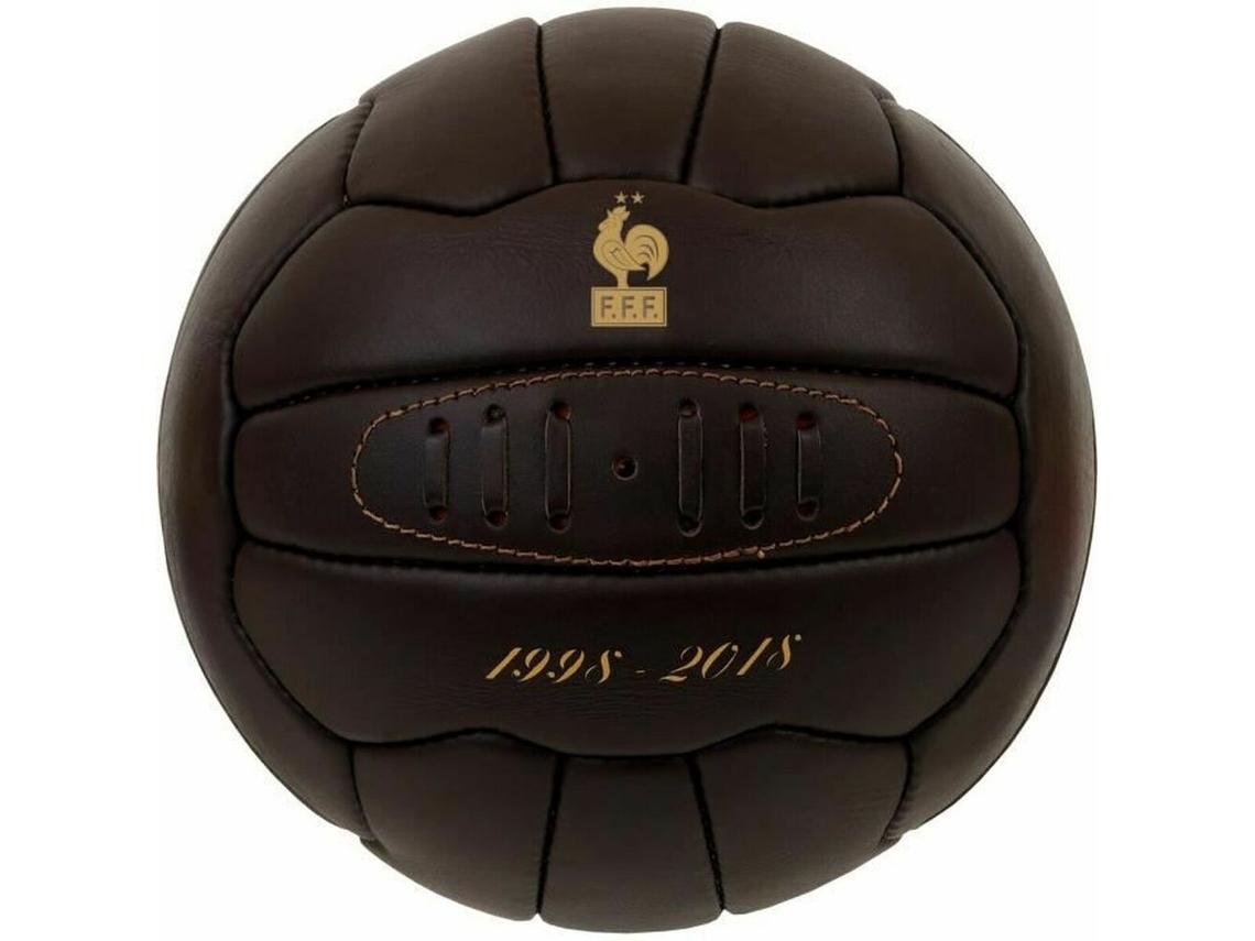 Bola de Futebol Vintage Castanho