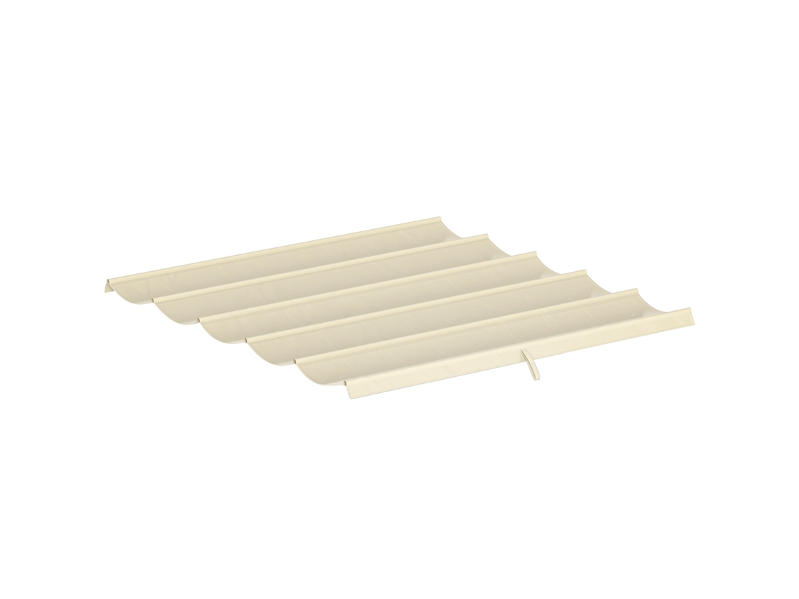 Cobertura retrátil para pérgola 2,5x2,55cm creme S/MARCA