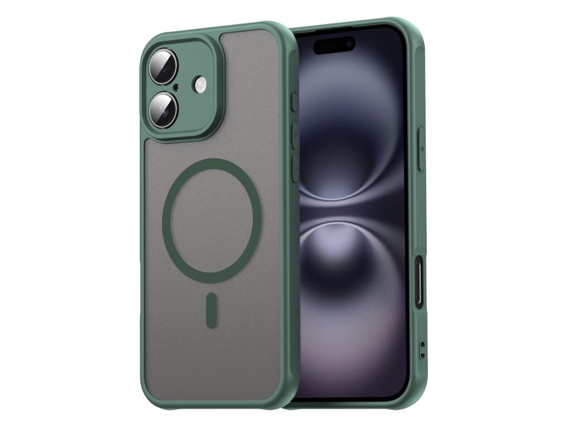 Capa Fan Dun Para Iphone 16 - Tpu Híbrido Pc Fosco - Magsafe