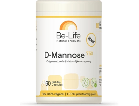 D-Manose 750 60 Cápsulas BE-LIFE