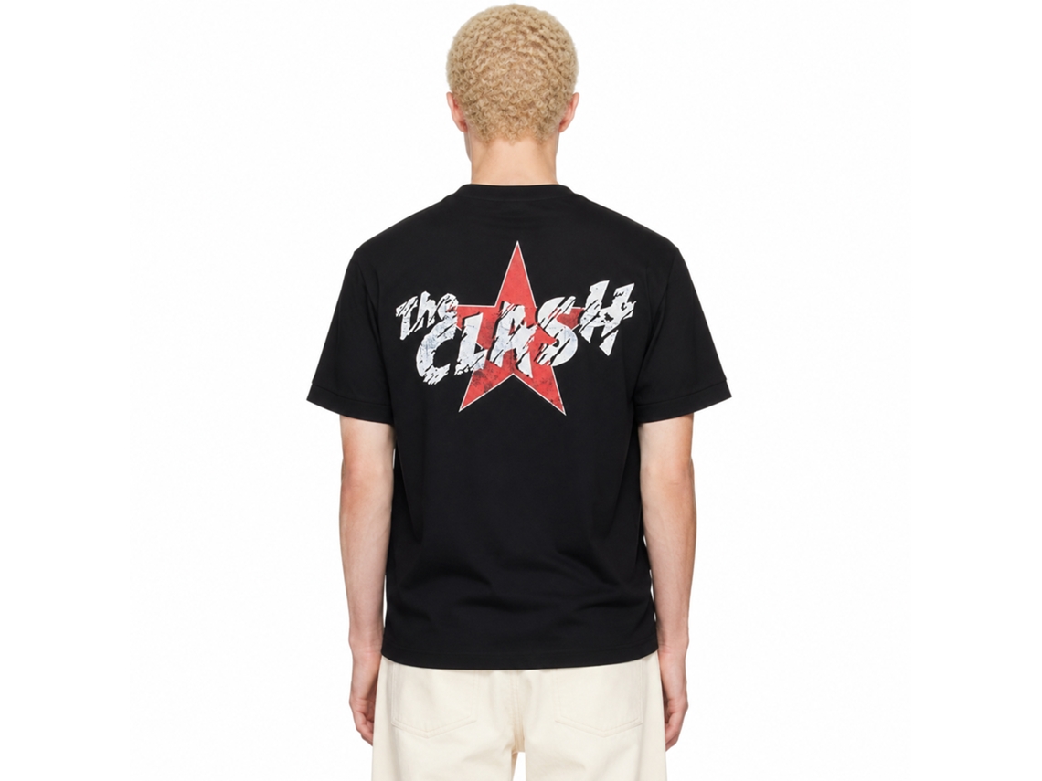 The Clash Star Logo T-shirt Unisex Adults Size:m