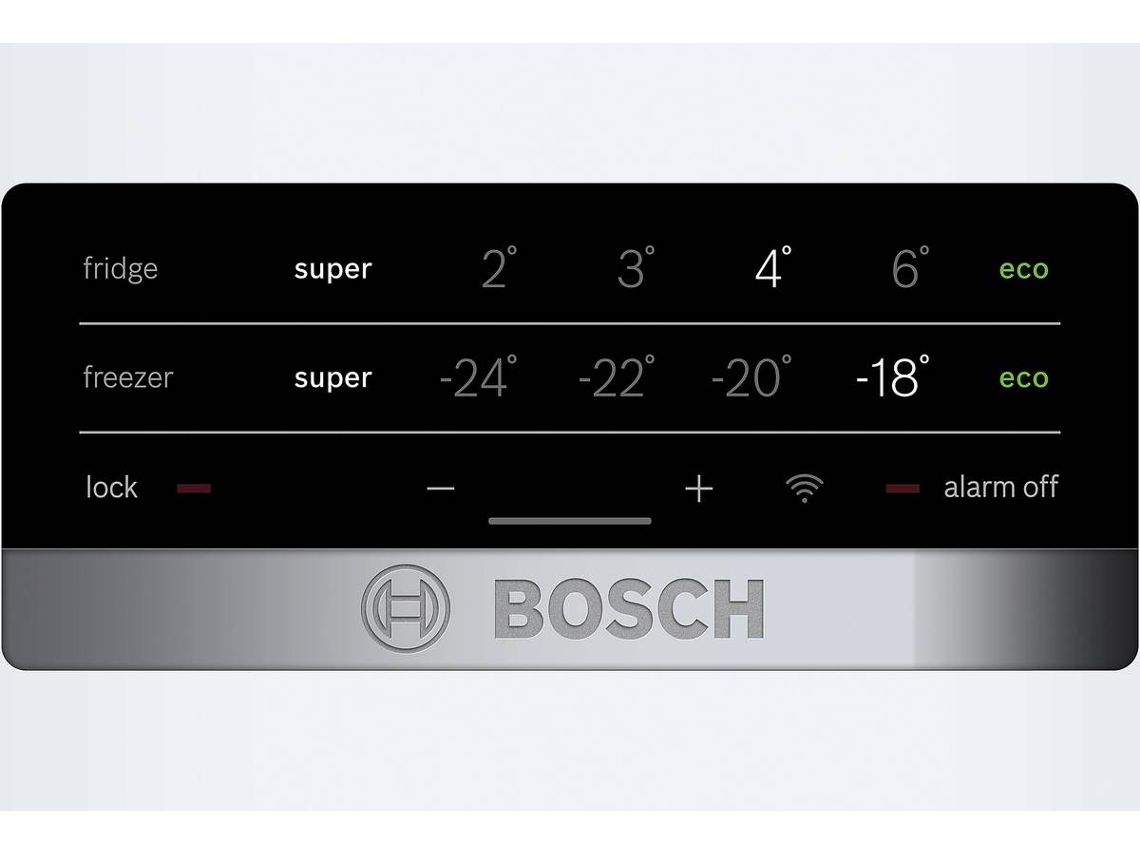 Frigorífico Combinado BOSCH KGN49XWEA (No Frost - 203 cm - 438 L - Branco)