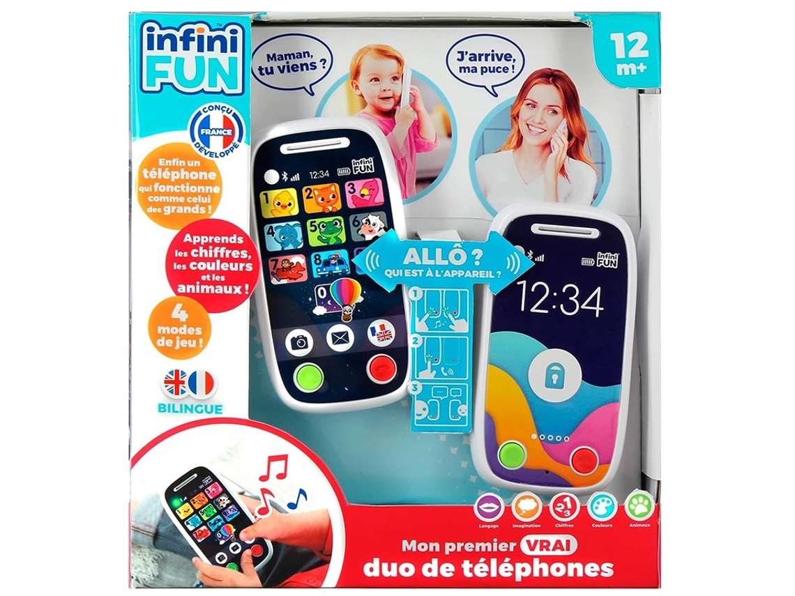 Telefono Duo Bluetooth Infinifun (12 meses)