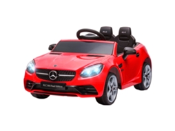 Carro Elétrico Infantil Slc 300 Vermelho (12v, 2 Motores, 3 6a, Veloc. 3 5km/h, Pp+metal)