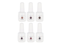 6pcs Esmalte De Gel Uv Para Artesanato De Unhas De Longa Duração Remove Com Soak Off Tipo A