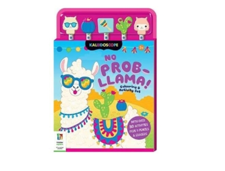 Livro No Prob-llama Colouring Amp Activity Set De Hinkler Pty Ltd (inglês)