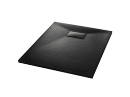 Base de Chuveiro Smc 90x70 Cm Preto MAISON EXCLUSIVE