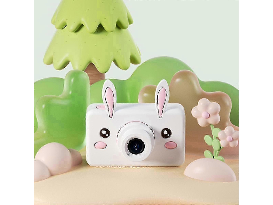 Máquina Fotográfica Digital Infantil Com Ecrã Ips De 2 Polegadas E 32mp, Vídeo Hd 1080p