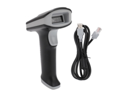 Leitor Portátil De Códigos De Barras Usb 120fps 1d 2d Qr Code Modo Contínuo