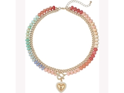 Colar feminino com pingente de coração SIURN