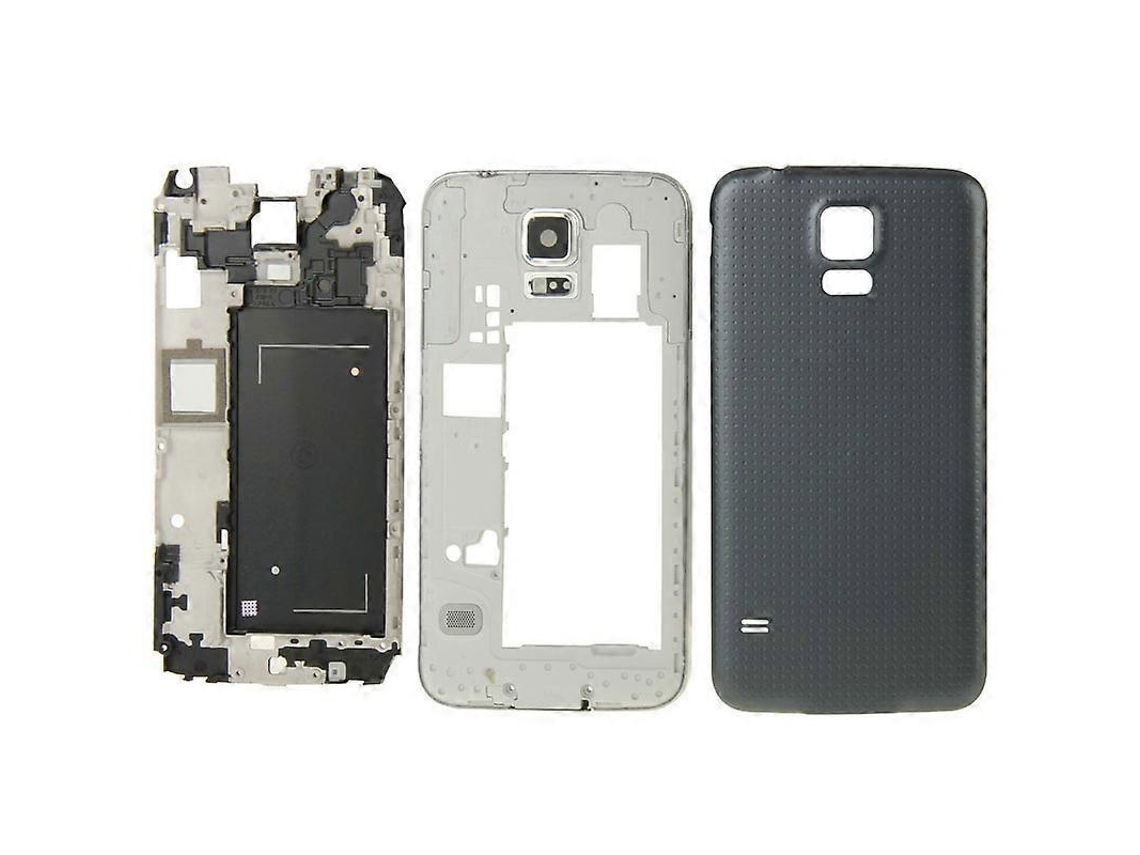 Capa Frontal Completa Para Galaxy S5 / G9008v (preta)