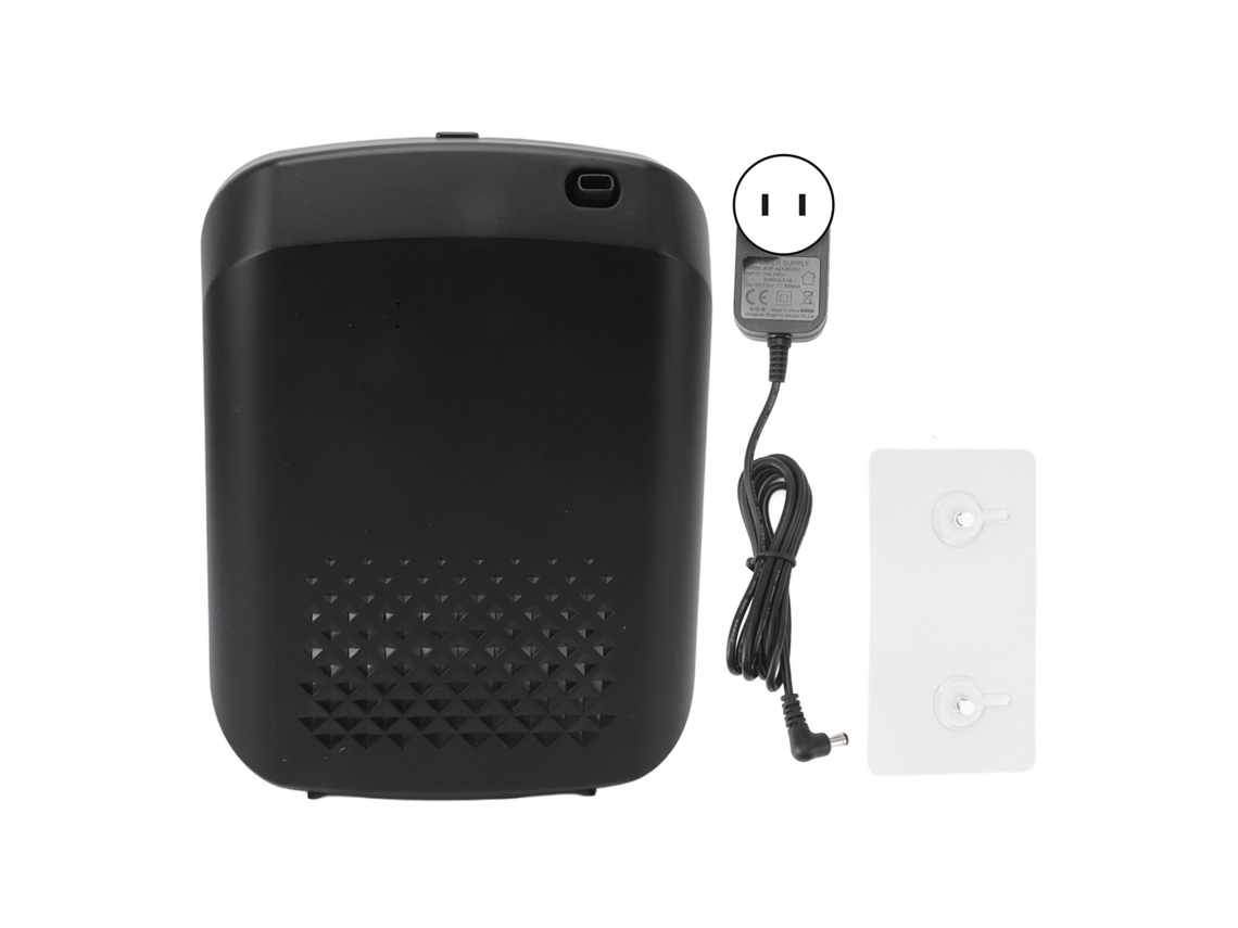 Difusor Óleo Essencial Inteligente Bluetooth 400ml Preto Eua
