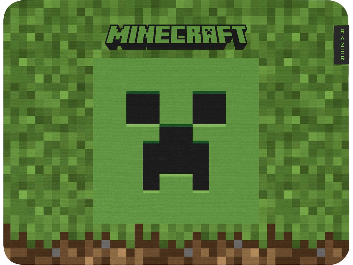 Tapete de Rato Gaming RAZER Gigantus V2 Medium Minecraft Edition