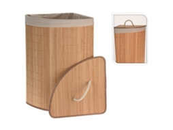 Cesto para roupa suja BATHROOM SOLUTIONS Marrom Bambu